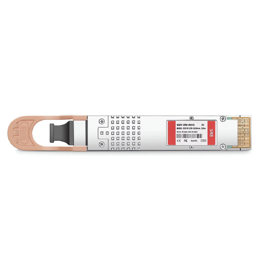 Arista Networks Compatible 800GBASE-SR8 QSFP-DD 8 x 100G PAM4 850nm 50m DOM MPO-16/APC MMF Optical Transceiver Module