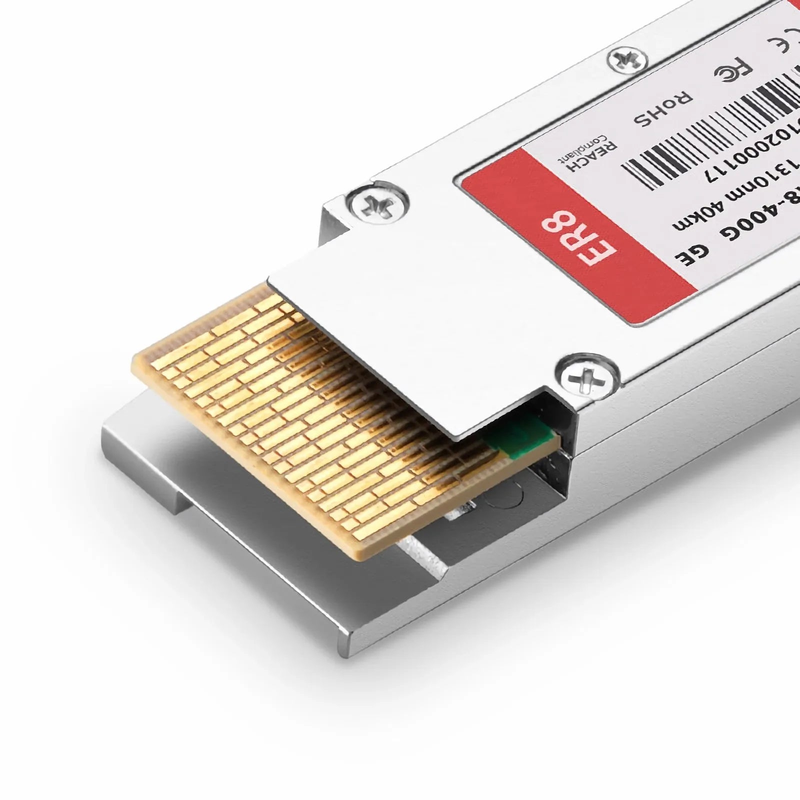 Generic Compatible 400GBASE-ER8 QSFP-DD 8 x 50G PAM4 1310nm 40km DOM Duplex LC/UPC SMF Optical Transceiver Module