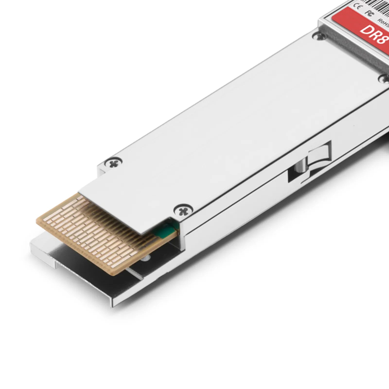 Arista Networks Compatible 800GBASE 2xDR4/DR8 QSFP-DD 8 x 100G PAM4 1310nm 500m DOM Dual MPO-12/APC SMF Optical Transceiver Module