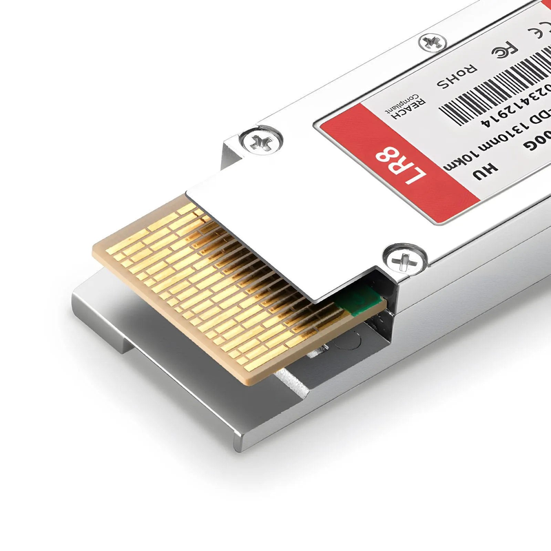 HW QSFP-DD-400G-LR8 Compatible 400GBASE-LR8 QSFP-DD 8 x 50G PAM4 1310nm 10km DOM Duplex LC/UPC SMF Optical Transceiver Module