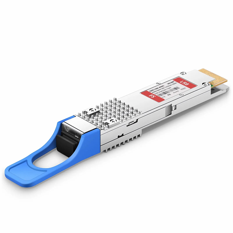 NVIDIA/Mellanox Compatible 400GBASE-LR8 QSFP-DD 8 x 50G PAM4 1310nm 10km DOM Duplex LC/UPC SMF Ethernet Optical Transceiver Module