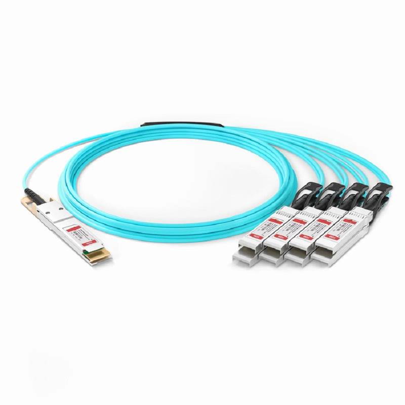 30m (98ft) Arista Networks Compatible 200G QSFP-DD 8 x 25G NRZ to 8 x 25G SFP28 25G NRZ Active Optical Breakout Cable