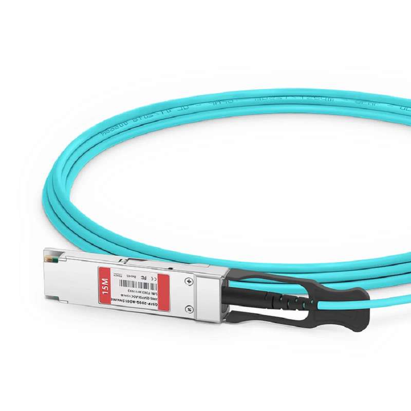 20m (66ft) Arista Networks Compatible 200G QSFP-DD 8 x 25G NRZ to 8 x 25G SFP28 25G NRZ Active Optical Breakout Cable