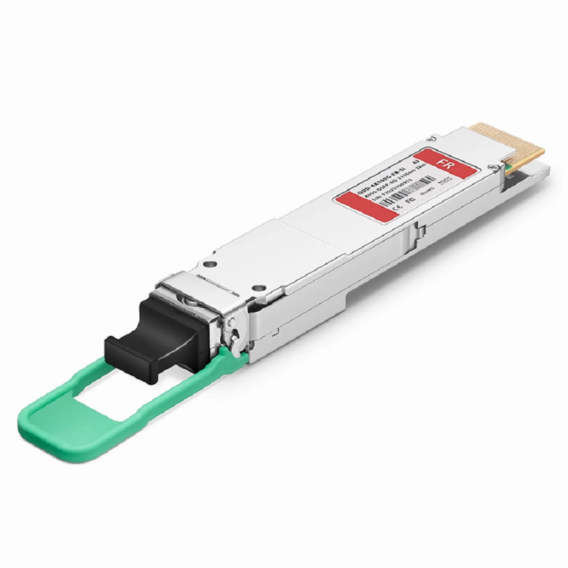 Generic Compatible 400GBASE-SR4.2 QSFP-DD 8 x 50G PAM4 850nm 100m DOM MPO-12/UPC MMF Optical Transceiver Module, Breakout to 4 x 100G-SR1.2