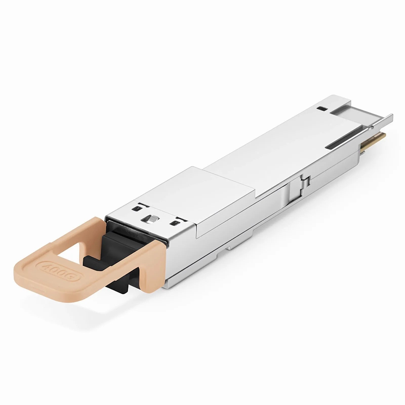 Generic Compatible 400GBASE-SR4.2 QSFP-DD 8 x 50G PAM4 850nm 100m DOM MPO-12/UPC MMF Optical Transceiver Module, Breakout to 4 x 100G-SR1.2