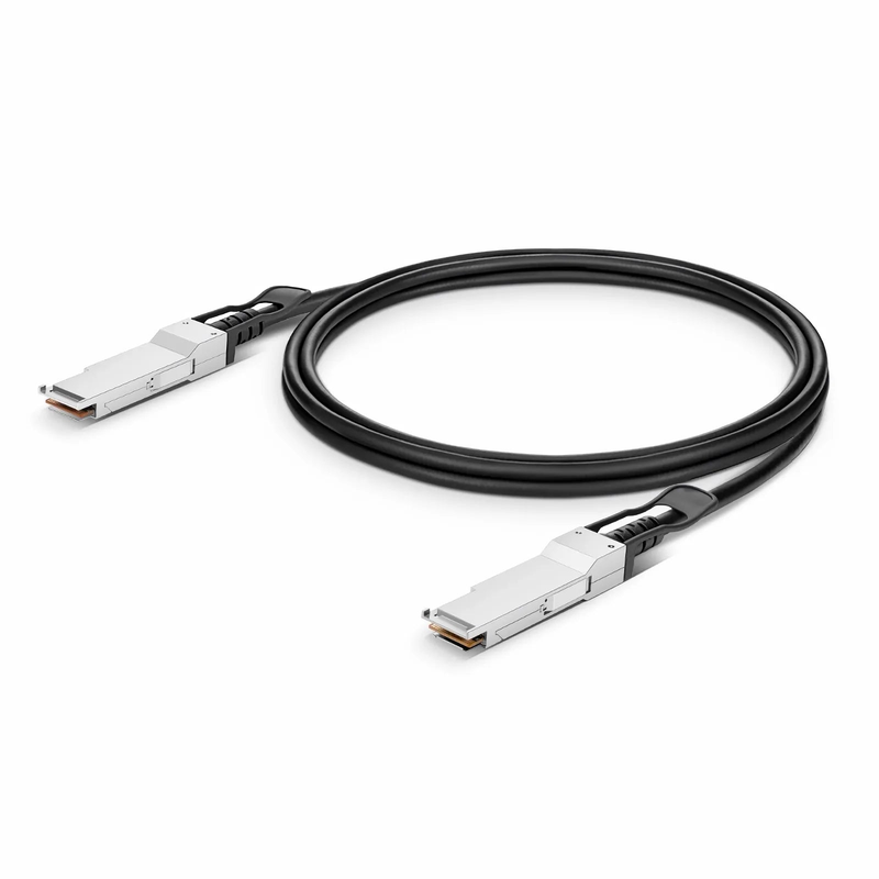 2m (7ft) Dell DAC-Q56-200G-2M Compatible 200G QSFP56 4 x 50G PAM4 Passive Direct Attach Copper Twinax Cable