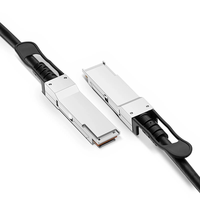 2m (7ft) Dell DAC-Q56-200G-2M Compatible 200G QSFP56 4 x 50G PAM4 Passive Direct Attach Copper Twinax Cable