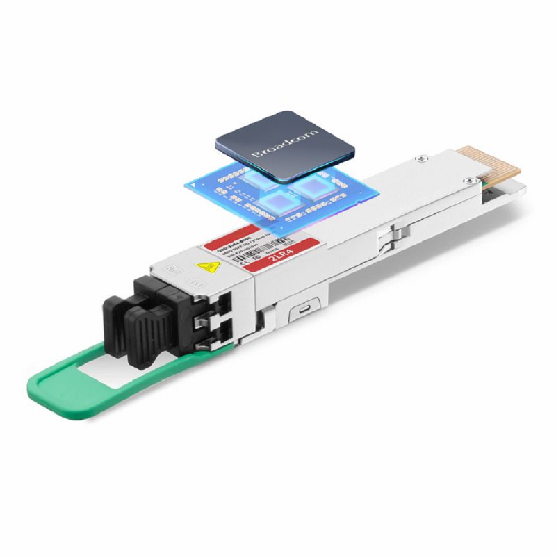 Juniper QDD-2X400G-LR4-P 800GBASE 2x LR4 QSFP-DD 8 x 100G PAM4 1310nm 10km DOM Dual Duplex LC/UPC SMF Optical Transceiver Module
