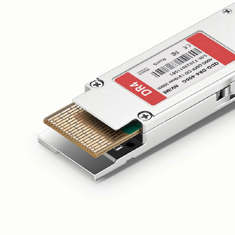 Arista Networks QDD-400G-DR4 Compatible 400GBASE-DR4 QSFP-DD 8 x 50G PAM4 1310nm 500m DOM MPO-12/APC SMF Optical Transceiver Module, Breakout to 4 x 100G-DR