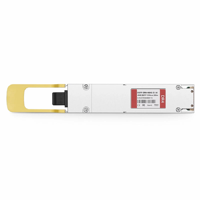 Arista Networks OSFP-400G-DR4 Compatible 400GBASE-DR4 OSFP Finned Top 8 x 50G PAM4 1310nm 500m DOM MPO-12/APC SMF SiPh-Based Optical Transceiver Module, Breakout to 4 x 100G-DR