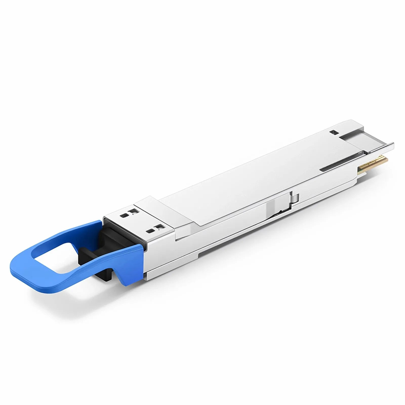 Generic Compatible 400GBASE-XDR4 QSFP-DD 8 x 50G PAM4 1310nm 2km DOM MPO-12/APC SMF Optical Transceiver Module, Breakout to 4 x 100G-FR