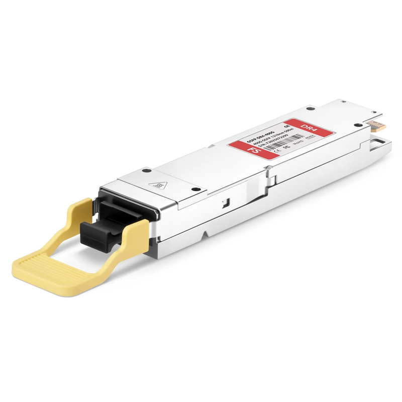 Generic Compatible 400GBASE-DR4 OSFP Finned Top 8 x 50G PAM4 1310nm 500m DOM MPO-12/APC SMF Optical Transceiver Module, Breakout to 4 x 100G-DR