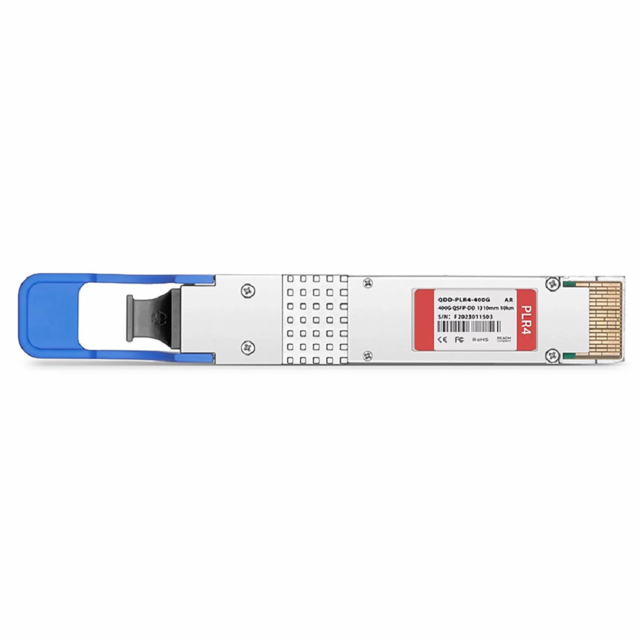 HPE Aruba S3N94A Compatible 4 x 100GBASE-LR QSFP-DD 1310nm 10km DOM MPO-12/APC SMF Optical Transceiver Module, Breakout to 4 x100G-LR