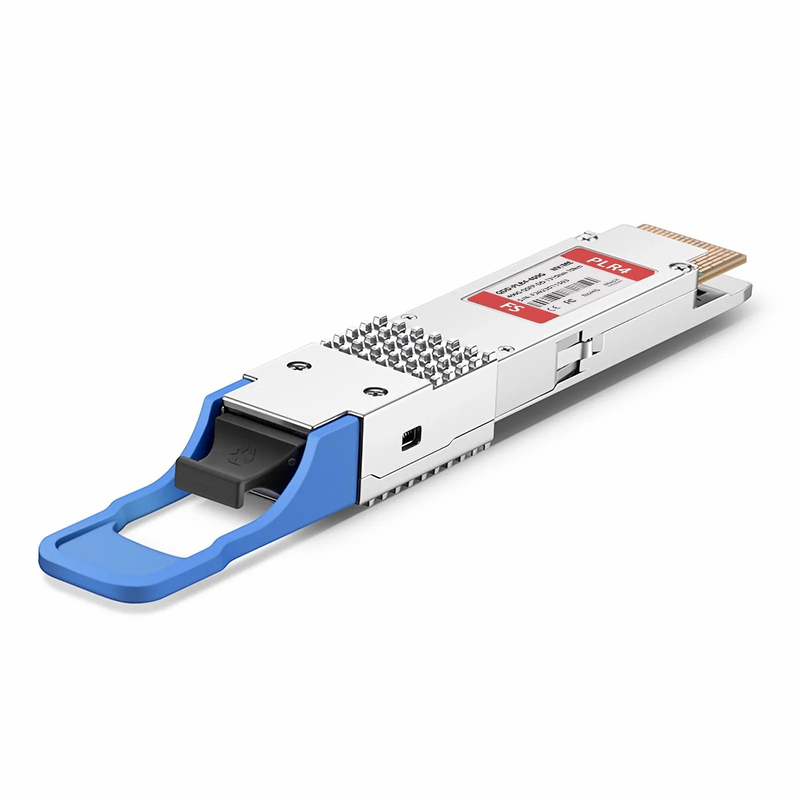 NVIDIA/Mellanox Compatible 4 x 100GBASE-LR QSFP-DD 8 x 50G PAM4 1310nm 10km DOM MPO-12/APC SMF Ethernet Optical Transceiver Module, Breakout to 4 x 100G-LR
