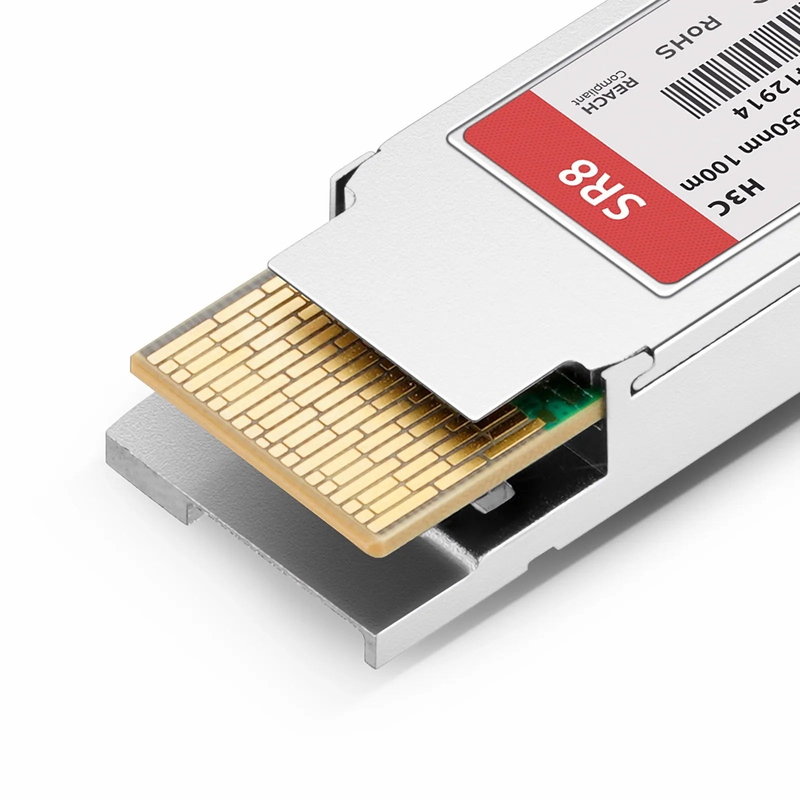 H3C QSFPDD-400G-SR8-MM850 Compatible 400GBASE-SR8 QSFP-DD 8 x 50G PAM4 850nm 100m DOM MPO-16/APC MMF Optical Transceiver Module, Breakout to 2 Ã— 200G-SR4 and 8 Ã— 50G-SR