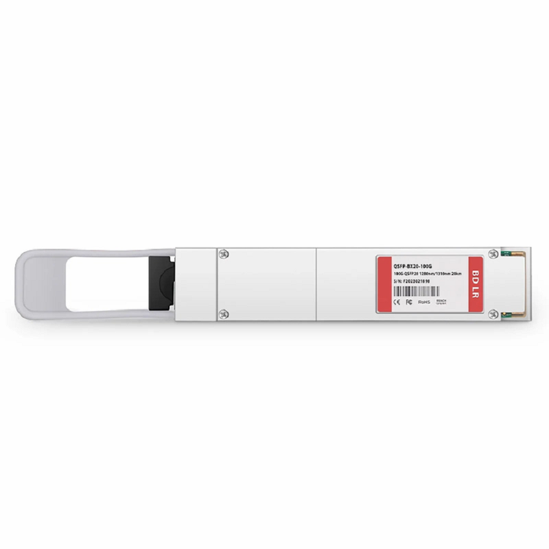 NVIDIA/Mellanox T-DQ8FNS-N00-M Compatible 400GBASE-SR8 QSFP-DD 8 x 50G PAM4 850nm 100m DOM MPO-16/APC MMF Ethernet Optical Transceiver Module, Breakout to 2 x 200G-SR4 and 8 x 50G-SR