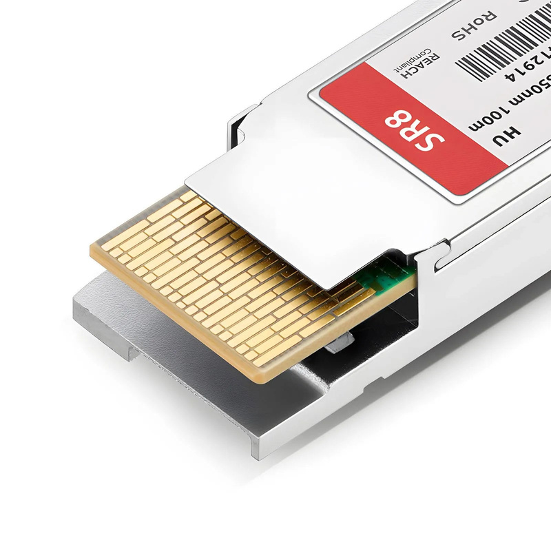 HW QSFP-DD-400G-SR8 Compatible 400GBASE-SR8 QSFP-DD 8 x 50G PAM4 850nm 100m DOM MPO-16/APC MMF Optical Transceiver Module, Breakout to 2 Ã— 200G-SR4 and 8 Ã— 50G-SR