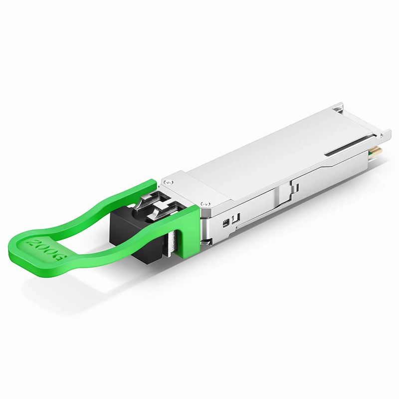 200GBASE-FR4 QSFP56 4 x 50G PAM4 1310nm 2km DOM Duplex LC SMF Optical Transceiver Module for FS Switches
