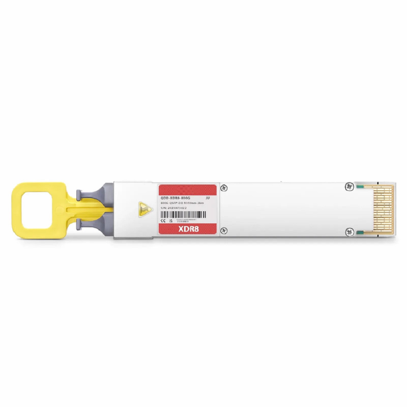 Juniper Compatible 800GBASE 2 x XDR4/XDR8 QSFP-DD 8 x 100G PAM4 1310nm 2km DOM Dual MPO-12/APC SMF Optical Transceiver Module