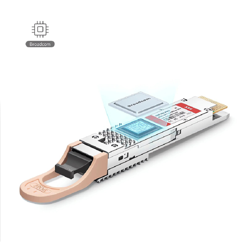 Arista Networks Compatible 800GBASE-SR8 QSFP-DD 8 x 100G PAM4 850nm 50m DOM MPO-16/APC MMF Optical Transceiver Module