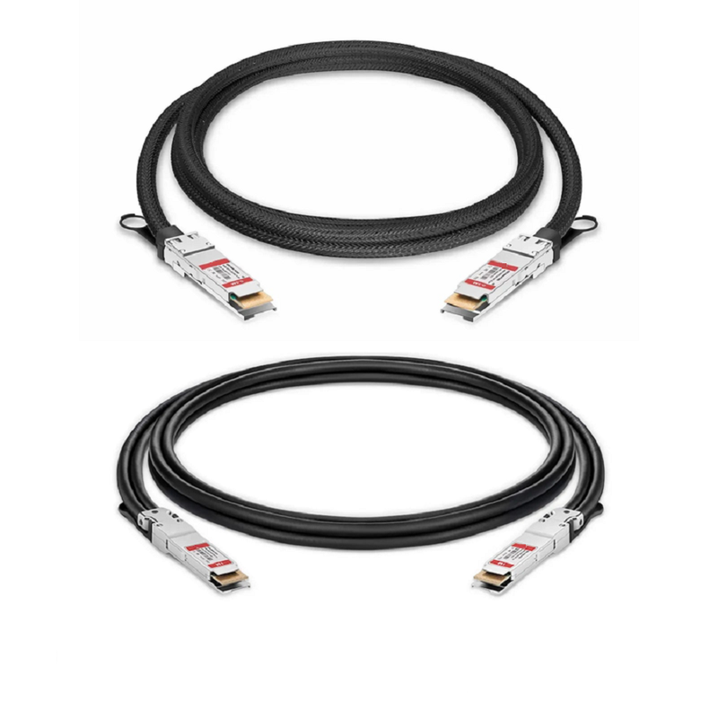 0.5m (2ft) NVIDIA/Mellanox MCP1660-W00AE30 Compatible 400G QSFP-DD 8 x 50G PAM4 Ethernet Passive Direct Attach Copper Twinax Cable