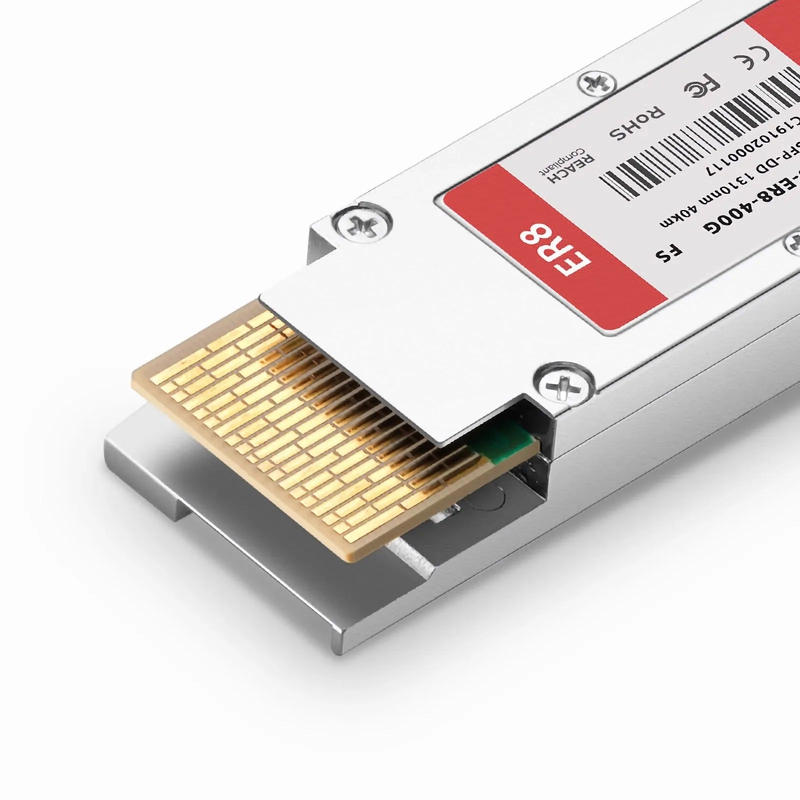 400GBASE-ER8 QSFP-DD 8 x 50G PAM4 1310nm 40km DOM Duplex LC/UPC SMF Optical Transceiver Module for FS Switches