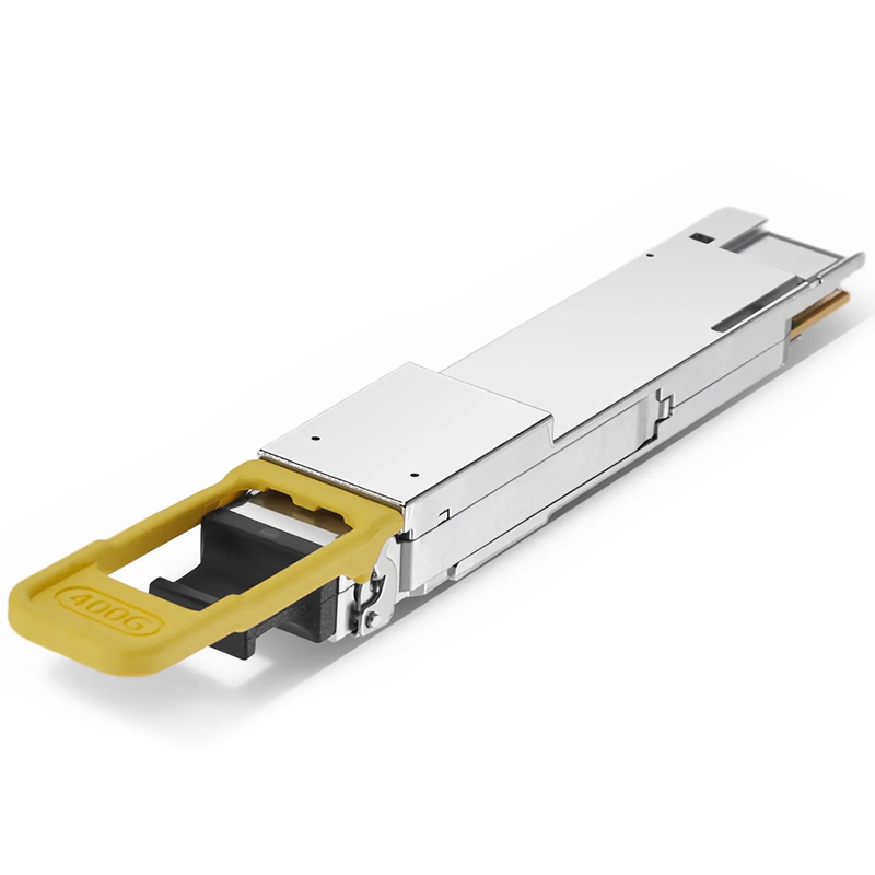 Cisco QDD-400G-DR4-S Compatible 400GBASE-DR4 QSFP-DD 8 x 50G PAM4 1310nm 500m DOM MPO-12/APC SMF SiPh-Based Optical Transceiver Module, Breakout to 4 x 100G-DR