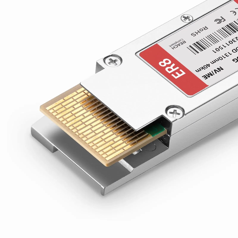 NVIDIA/Mellanox Compatible 400GBASE-ER8 QSFP-DD 8 x 50G PAM4 1310nm 40km DOM Duplex LC/UPC SMF Ethernet Optical Transceiver Module