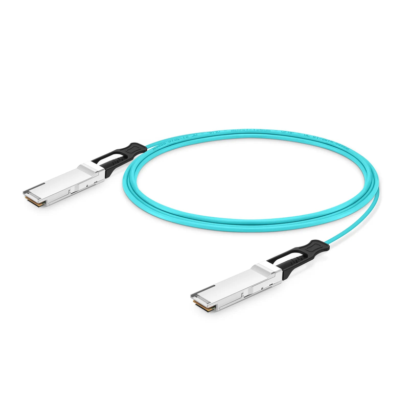 10m (33ft) NVIDIA/Mellanox Compatible 400G QSFP112 4 x 100G PAM4 Ethernet Active Optical Cable