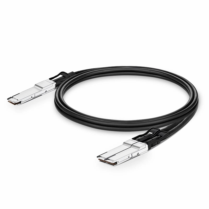 1m (3ft) NVIDIA/Mellanox MCP7H60-C01 Compatible 200G QSFP-DD 8 x 25G NRZ to 2 x 100G QSFP28 4 x 25G NRZ Ethernet Passive Direct Attach Copper Breakout Cable