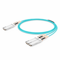 10m (33ft) NVIDIA/Mellanox MFS1S50-V010E Compatible 200G QSFP56 4 x 50G PAM4 to 2 x 100G QSFP56 2 x 50G PAM4 Ethernet Active Optical Breakout Cable for QM8790/8700 Switches and ConnectX-6 HCA