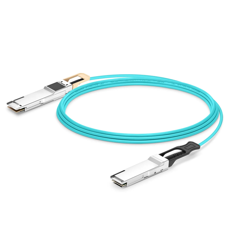 25m (82ft) Cisco Compatible 400G QSFP112 4 x 100G PAM4 to 400G QSFP-DD 8 x 50G PAM4 Active Optical Cable