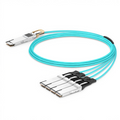 25m (82ft) NVIDIA/Mellanox Compatible 400G QSFP-DD 8 x 50G PAM4 to 4 x 100G QSFP56 2 x 50G PAM4 Ethernet Active Optical Breakout Cable