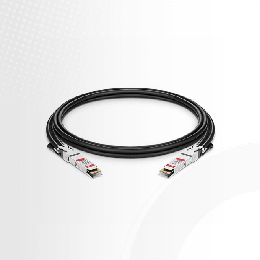 0.5m (2ft) Generic Compatible 800G QSFP-DD 8 x 100G PAM4 Passive Direct Attach Copper Twinax Cable