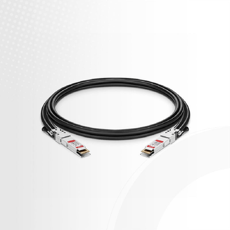 1.5m (5ft) Generic Compatible 800G QSFP-DD 8 x 100G PAM4 Passive Direct Attach Copper Twinax Cable