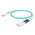 10m (33ft) HPE Aruba Networks Compatible 200G QSFP-DD 8 x 25G NRZ to 2 x 100G QSFP28 4 x 25G NRZ Active Optical Breakout Cable