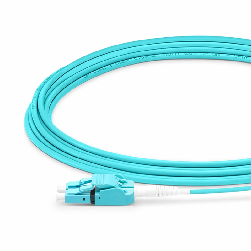 50m (164ft) Generic Compatible 200G QSFP-DD 8 x 25G NRZ to 8 x 25G LC Duplex Active Optical Breakout Cable