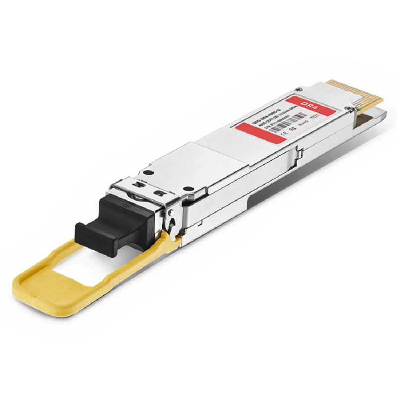 Cisco QDD-400G-DR4-S Compatible 400GBASE-DR4 QSFP-DD 8 x 50G PAM4 1310nm 500m DOM MPO-12/APC SMF SiPh-Based Optical Transceiver Module, Breakout to 4 x 100G-DR