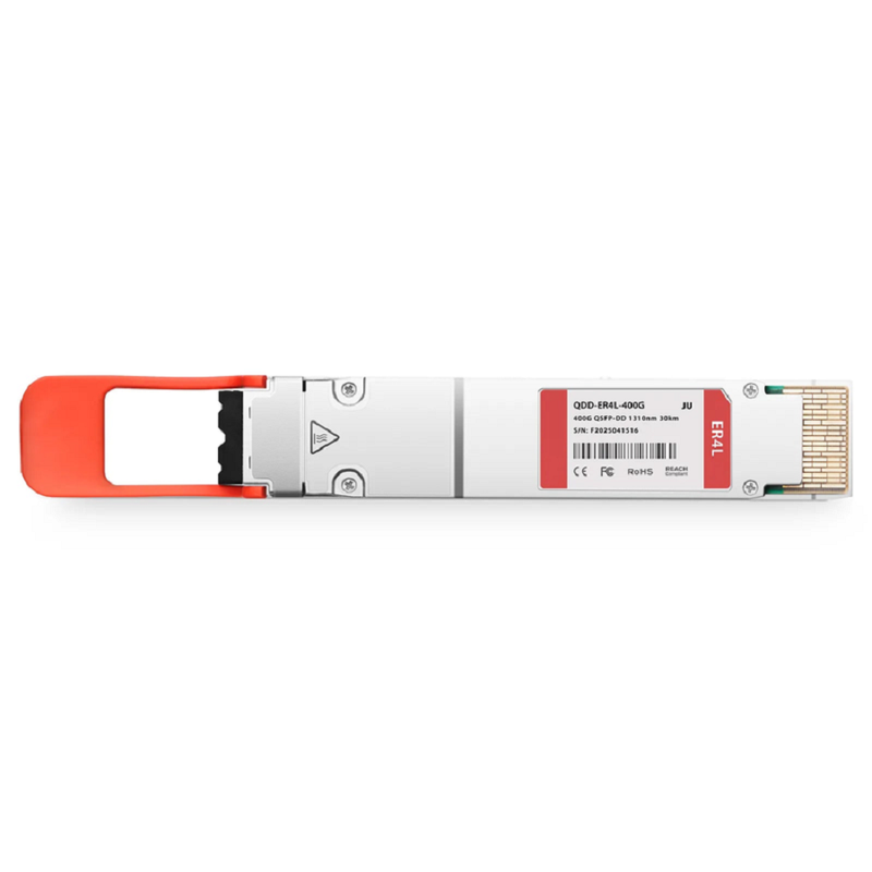 Arista Compatible 400GBASE-ER4L QSFP-DD 8 x 50G PAM4 1310nm 30km DOM Duplex LC/UPC SMF Optical Transceiver Module