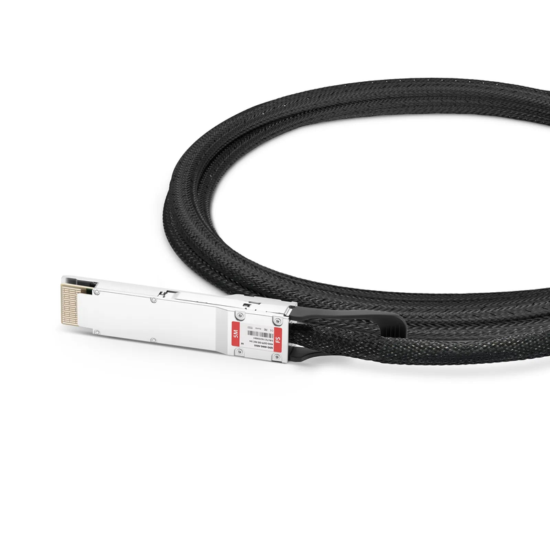 5m (16ft) Generic Compatible 400G QSFP-DD 8 x 50G PAM4 Active Electrical Cable
