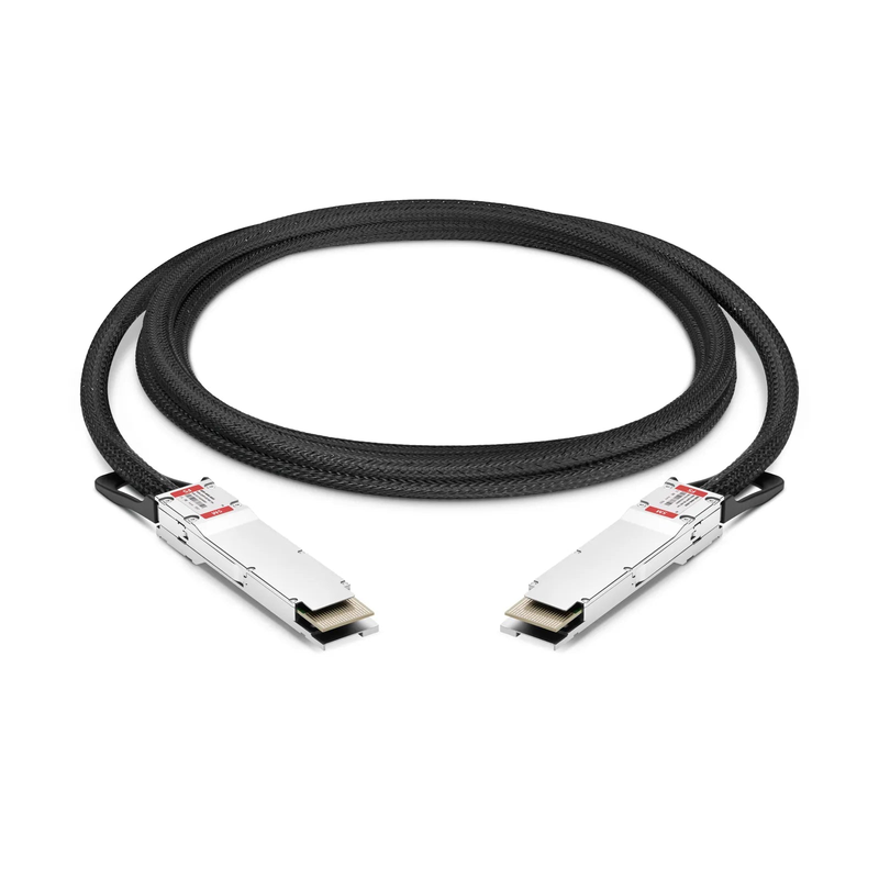 5m (16ft) 400G QSFP-DD 8 x 50G PAM4 Active Electrical Cable for FS Switches