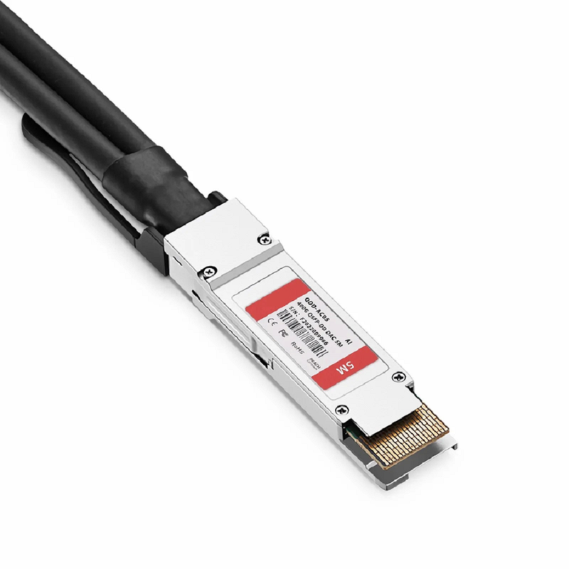 1.5m (5ft) Arista Networks CAB-D-8S-400G-1.5M Compatible 400G QSFP-DD 8 x 50G PAM4 to 8 x 50G SFP56 50G PAM4 Passive Direct Attach Copper Breakout Cable
