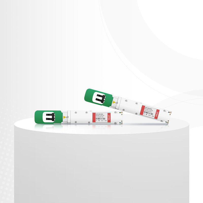 800GBASE 2 x FR4 OSFP Closed Finned Top 8 x 100G PAM4 1310nm 2km DOM Dual Duplex LC/UPC SMF Optical Transceiver Module for FS Switches