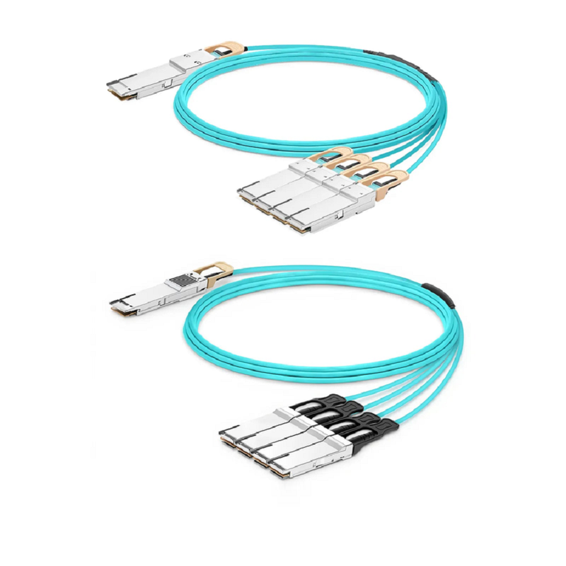 7m (23ft) Arista Networks Compatible 400G QSFP-DD 8 x 50G PAM4 to 4 x 100G QSFP28 4 x 25G NRZ Active Optical Breakout Cable