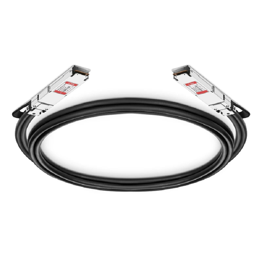 0.5m (2ft) NVIDIA/Mellanox MCP4Y10-N00A-FLT Compatible 800G OSFP 8 x 100G PAM4 Flat Top Ethernet Passive Direct Attach Copper Twinax Cable