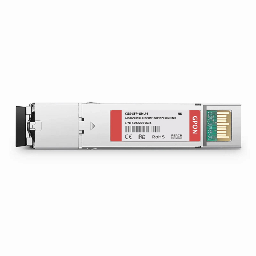 NOKIA 3FE46901AC Compatible XGSPON ONU SFP+ 1270nm-TX/1577nm-RX 9.953G-TX/9.953G-RX Class N1/N2/E1 20km DOM Simplex SC/APC SMF Optical Transceiver Module (Industrial)