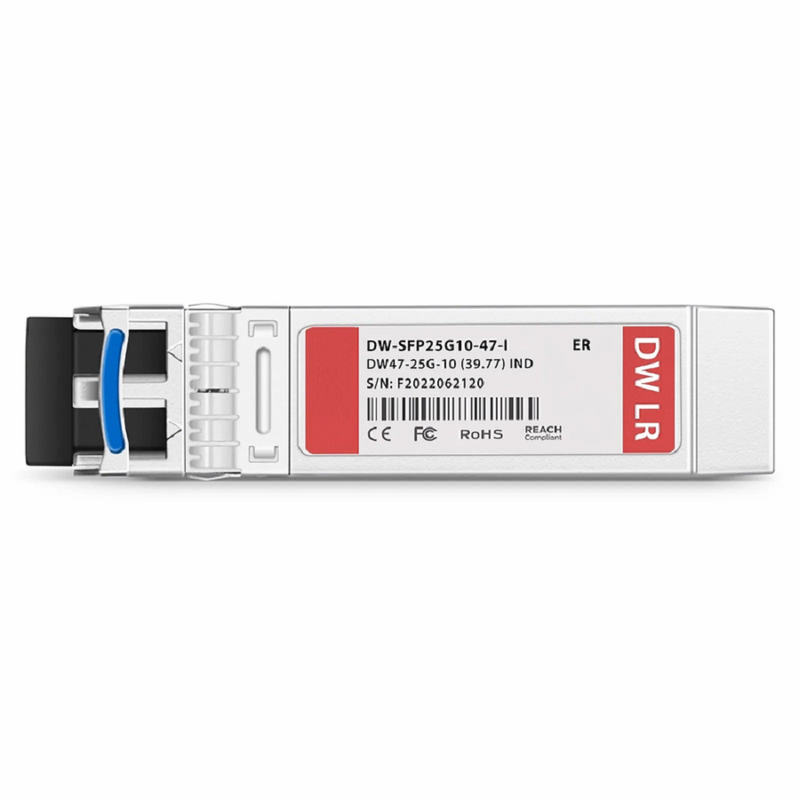 Ericsson C48 Compatible SFP28 25G DWDM 1538.98nm 100GHz 10km DOM Duplex LC/UPC SMF Optical Transceiver Module For 5G Wireless (Industrial)
