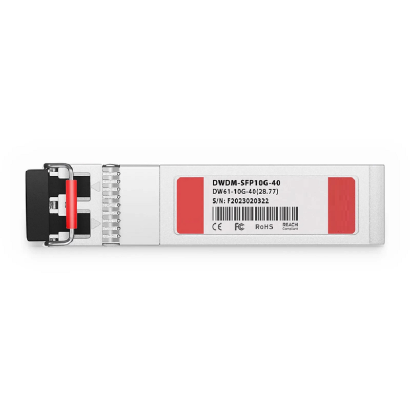 Ericsson C50 Compatible SFP+ 10G DWDM 1537.40nm 100GHz 80km DOM Duplex LC/UPC SMF Optical Transceiver Module For 4G Wireless (Industrial)