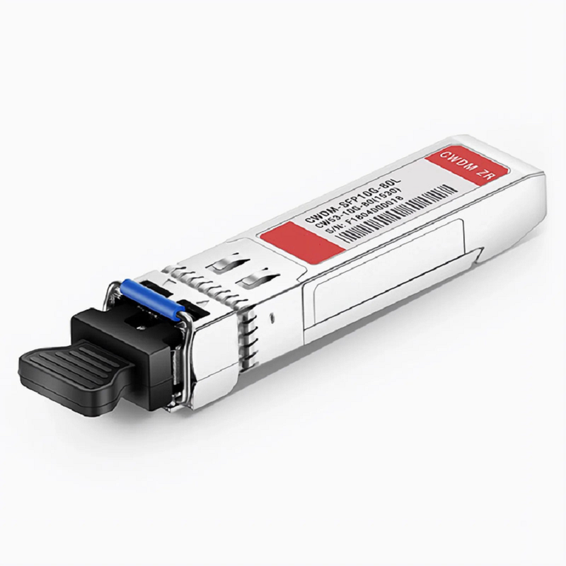 NETGEAR Compatible 10GBASE-ZR SFP+ 1550nm 100km DOM Duplex LC/UPC SMF Optical Transceiver Module (Industrial)