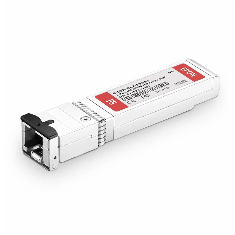 Generic Compatible EPON OLT SFP 1490nm-TX/1310nm-RX 1.25G-TX/1.25G-RX Class PX20+ 20km DOM Simplex SC/UPC SMF Optical Transceiver Module